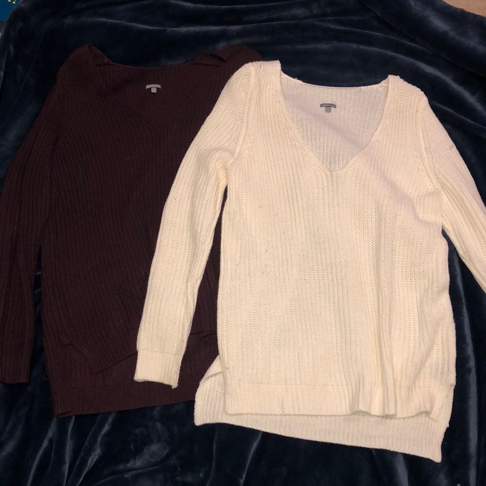 Two cozy sweaters